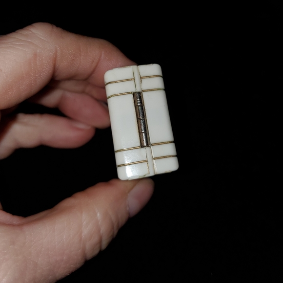 Celluloid Book Ring Box - Picture 2 of 4